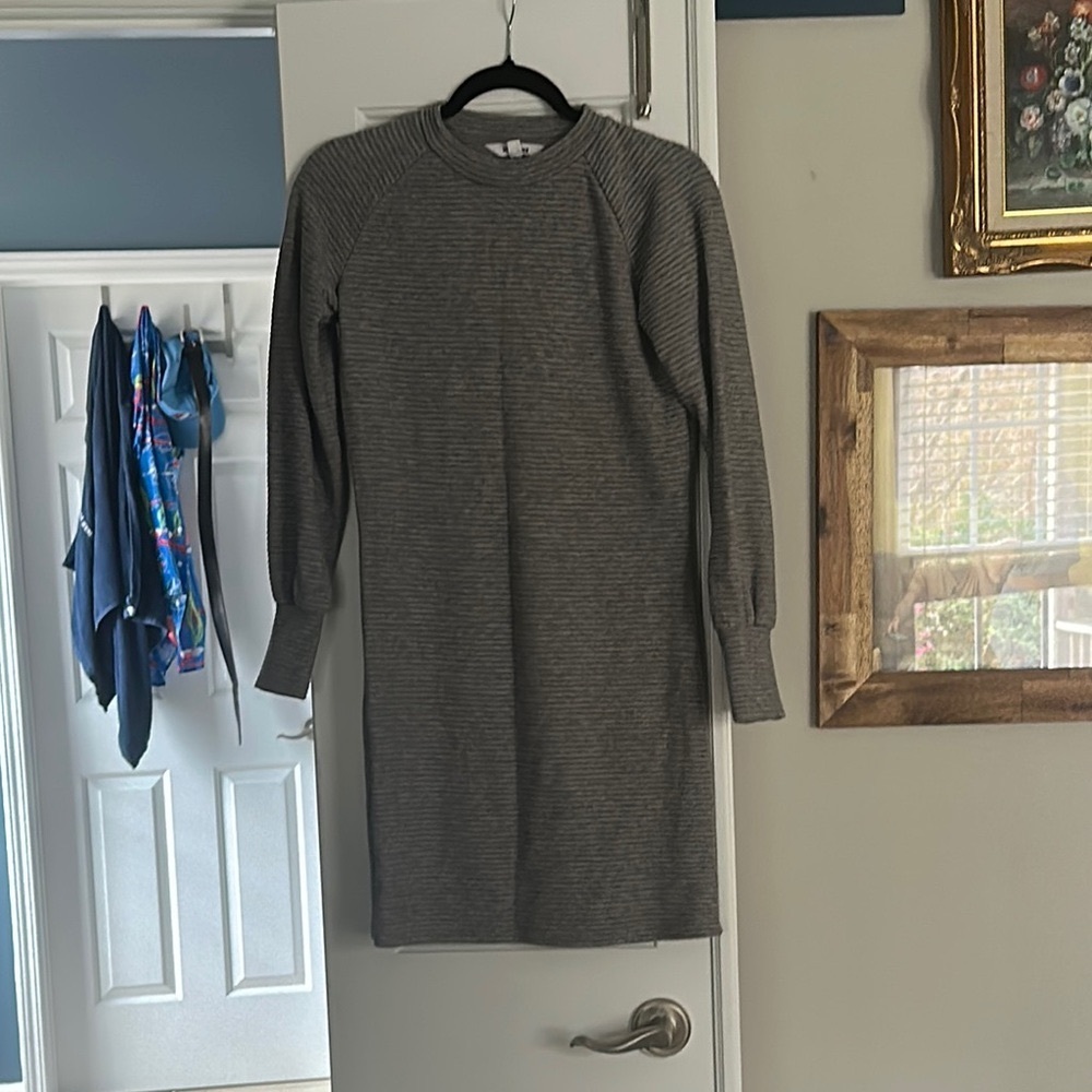Gray Sweater Dress